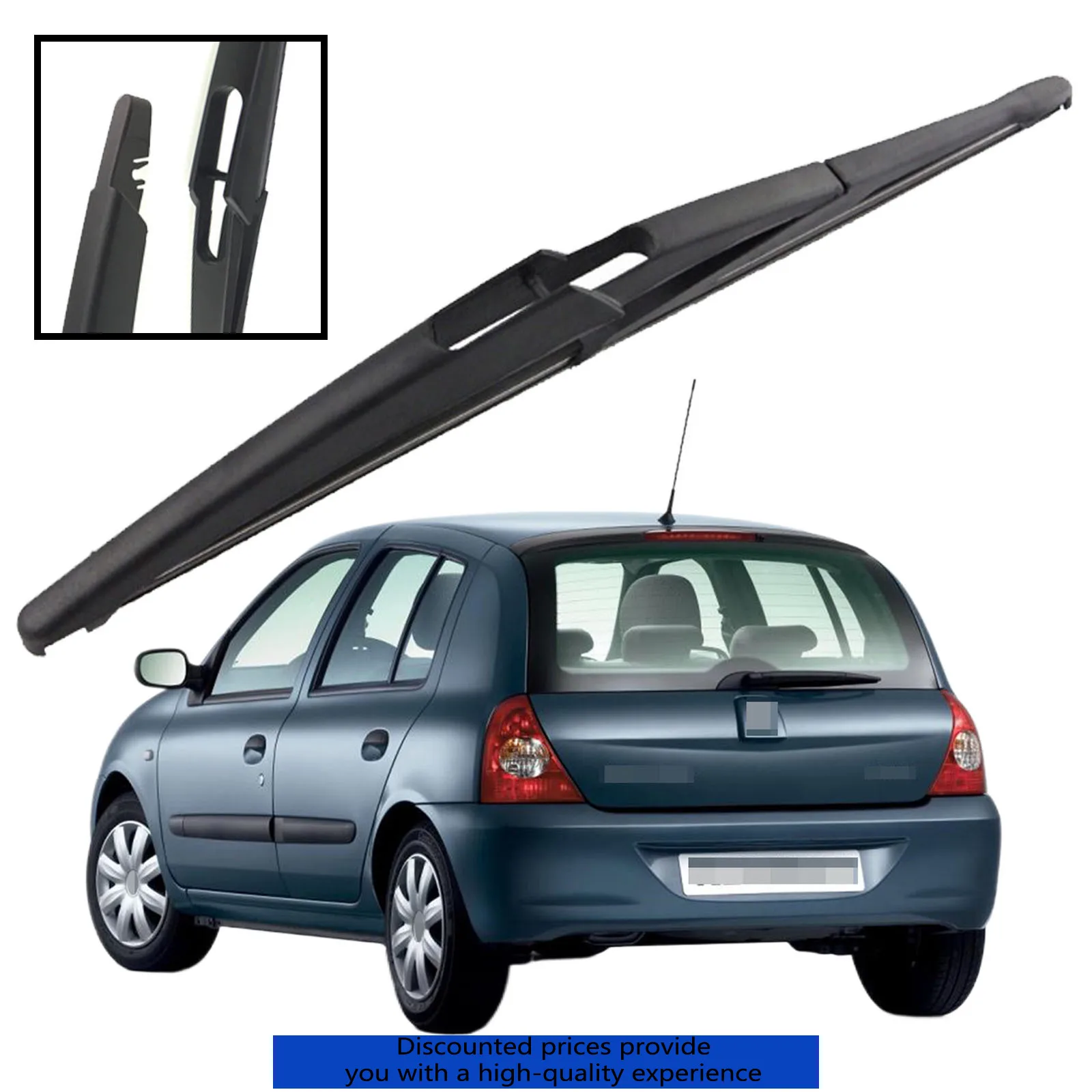 

For Renault Clio 2 II MK2 Campus 1998-2012 Car Accessories 12" Rear Windshield Windscreen Washer Wiper Blade