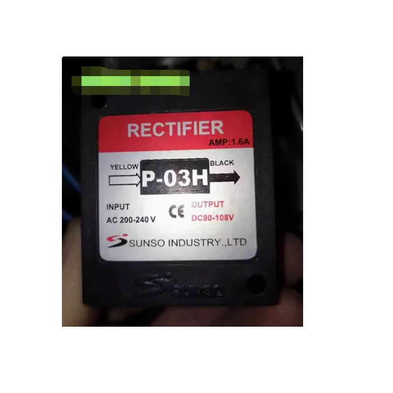 Retificador do freio do motor, P03, P-03, p-03, A, B, C, D, E, V, H, P-17