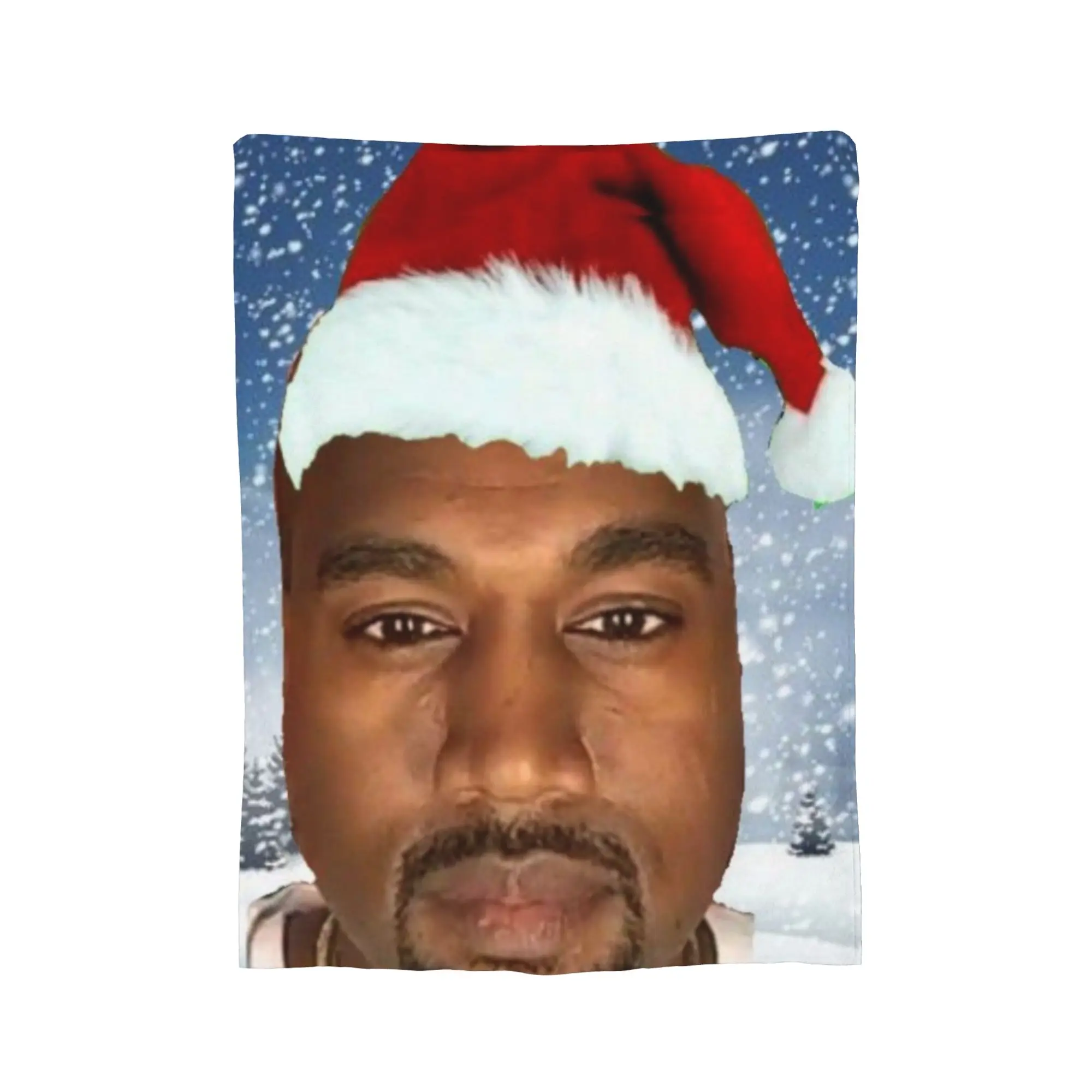 k-kanyes w-wests funny meme Blanket Multiple Sizes Super Soft and Warm  Throw Blankets for Sofa Couch and Bed