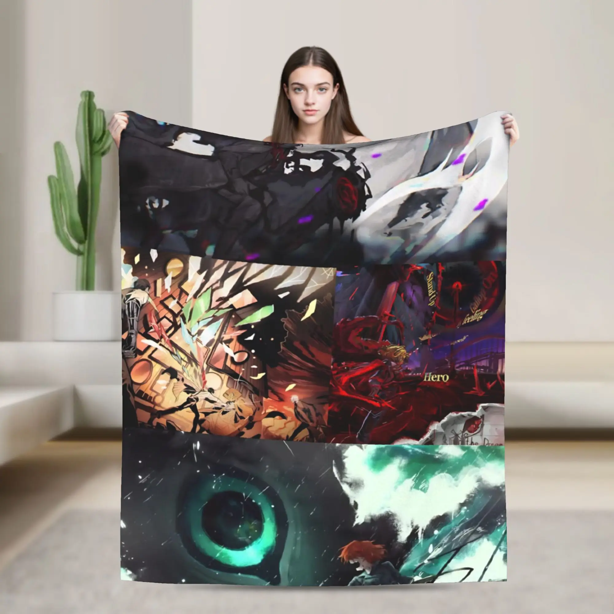 Limbus Company Games Blanket Multi-size Warm Cozy Fluffy  Throw Blankets for Sofa Couch and Bed