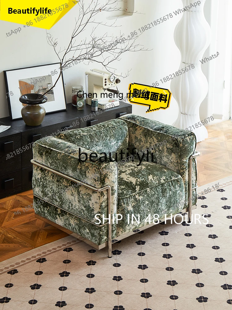 

2003 Sofa living room fabric medieval Bauhaus designer single double leisure sofa recliner