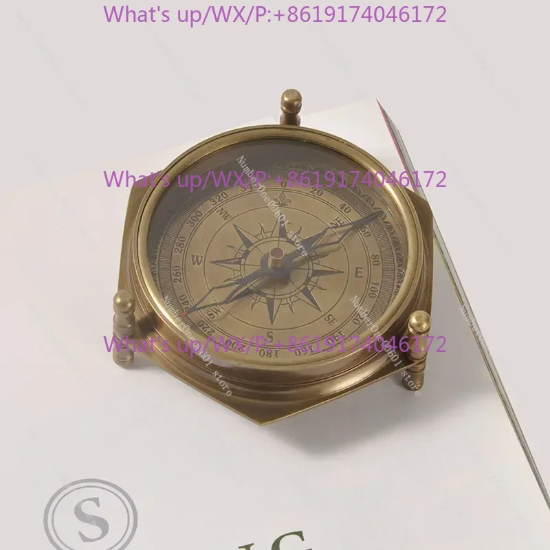 Compass Car Compass Retro Nostalgic Model Room Study Decoration Soft Decoration Ornament