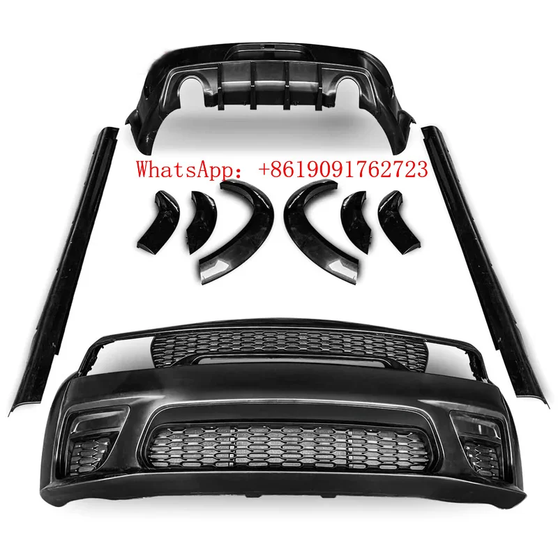 New Design Bumper Kit for 2015-2020 Full Complete Widebody Kit Front and Rear Bumper