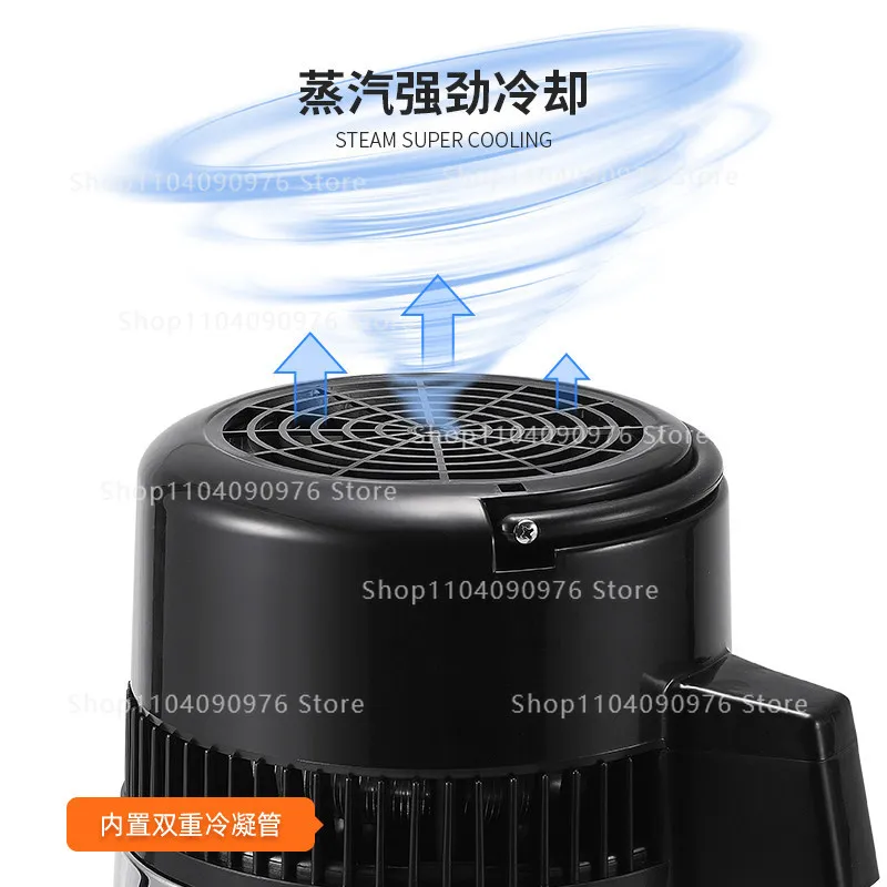 Small Distilled Water Maker Home Distillation Apparatus for Dental Lab Cleaning Agent Preparation