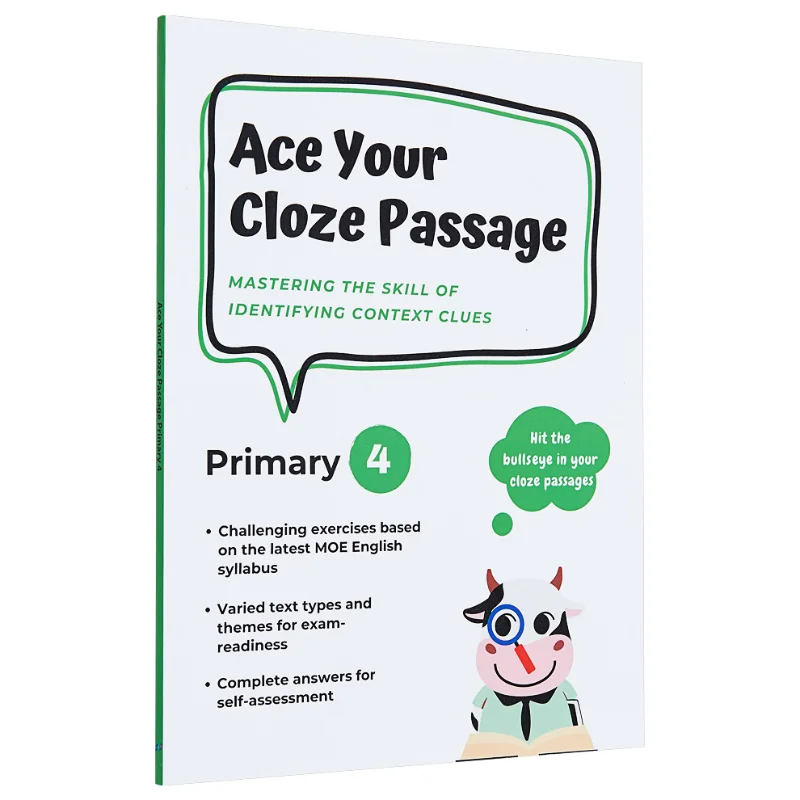 

Ace Your Cloze Passage Primary 4 CPD Учебная команда Сингапура Учебная программа Планирование и развитие 9789811802621 Книга