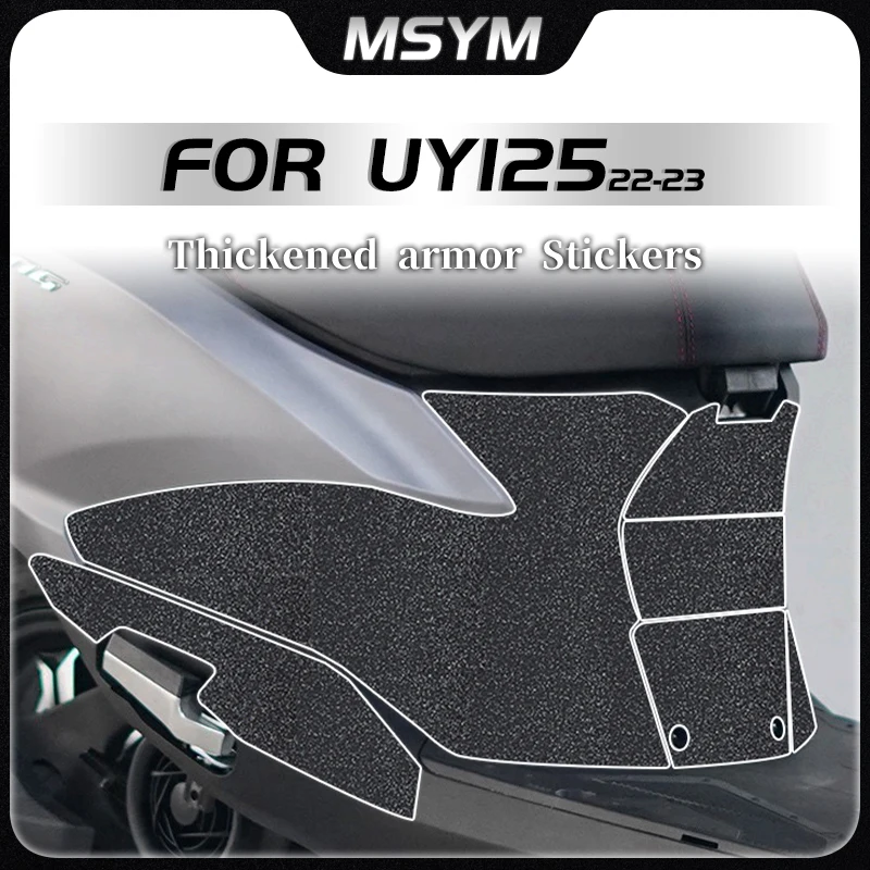

For Suzuki UY125 Uy125 uy125 2022 2023 Thickened armor foot pad fuel tank protection wear-resistant sticker accessories