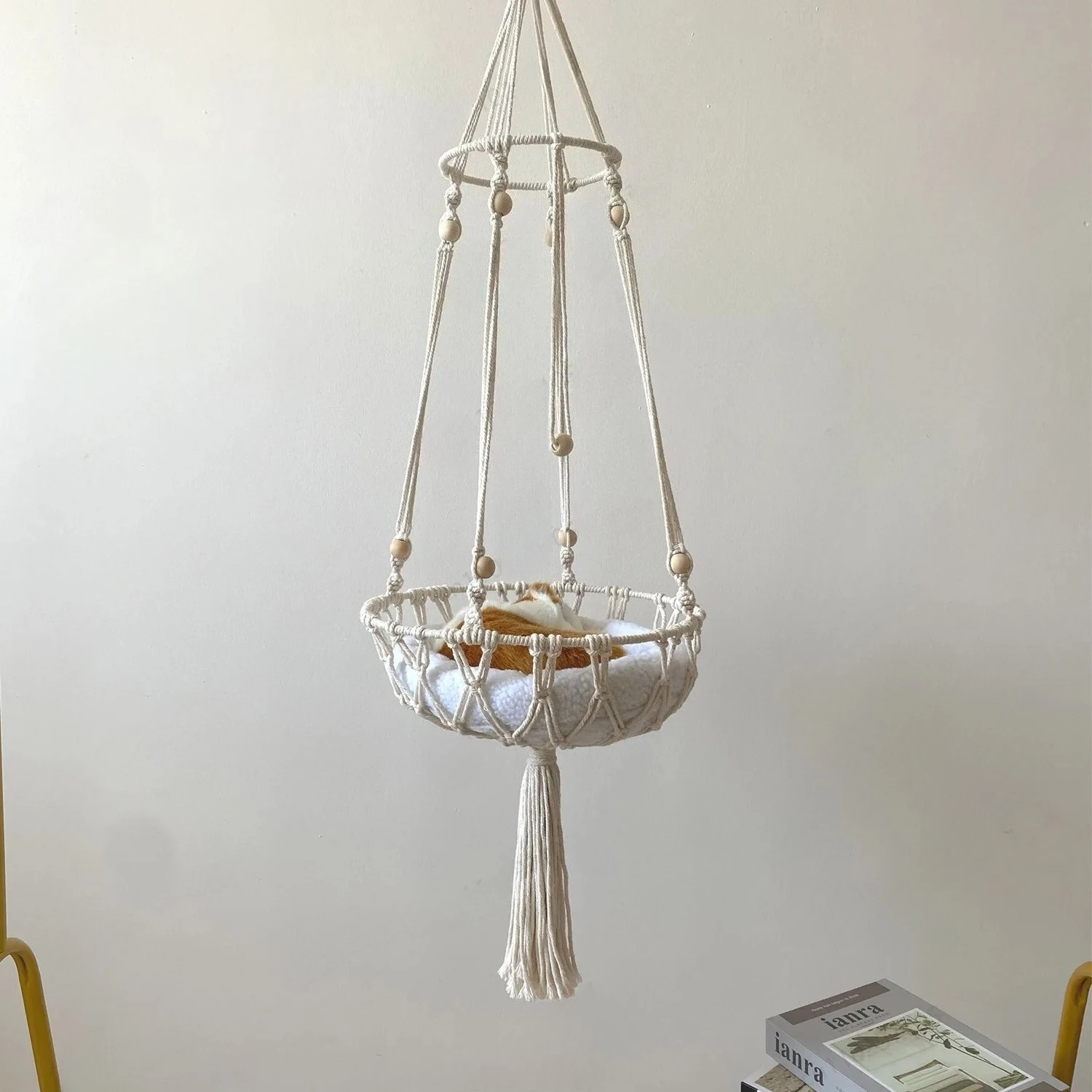 Cat Window Hammock - Swing Balcony Sleeping Nest, Hanging Crib & Sunbathing Nest for Pets
