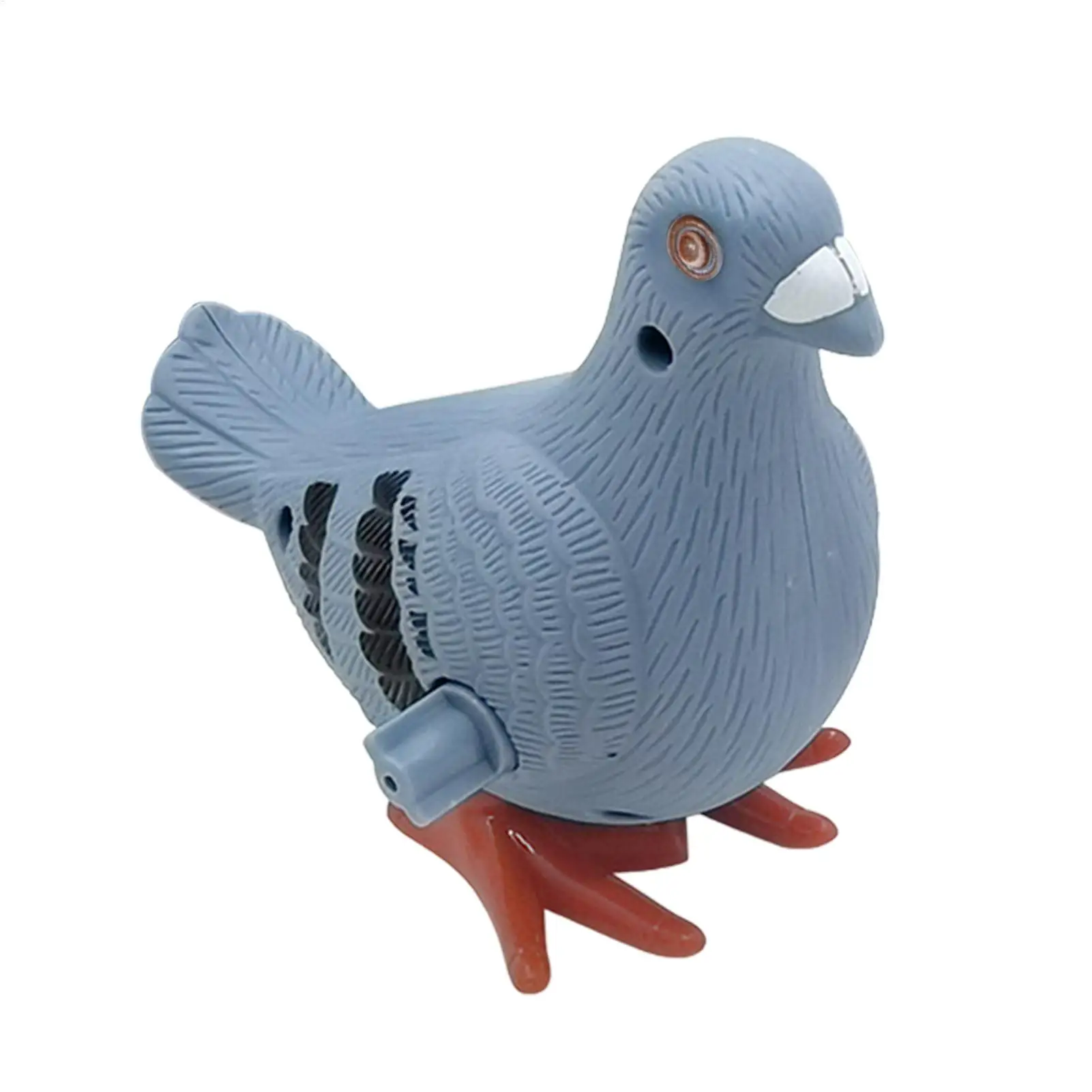 1PC Adult Clockwork Toy Jumping Pigeon Simulation Animal Cute Winding Will Jump Toys 50-100 Years Old Gift