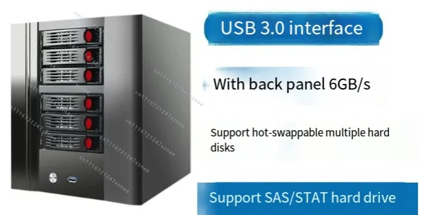 home network storage cloud IPFS interstellar server,Nas chassis, 6/8-bay hot swappable sata backplane