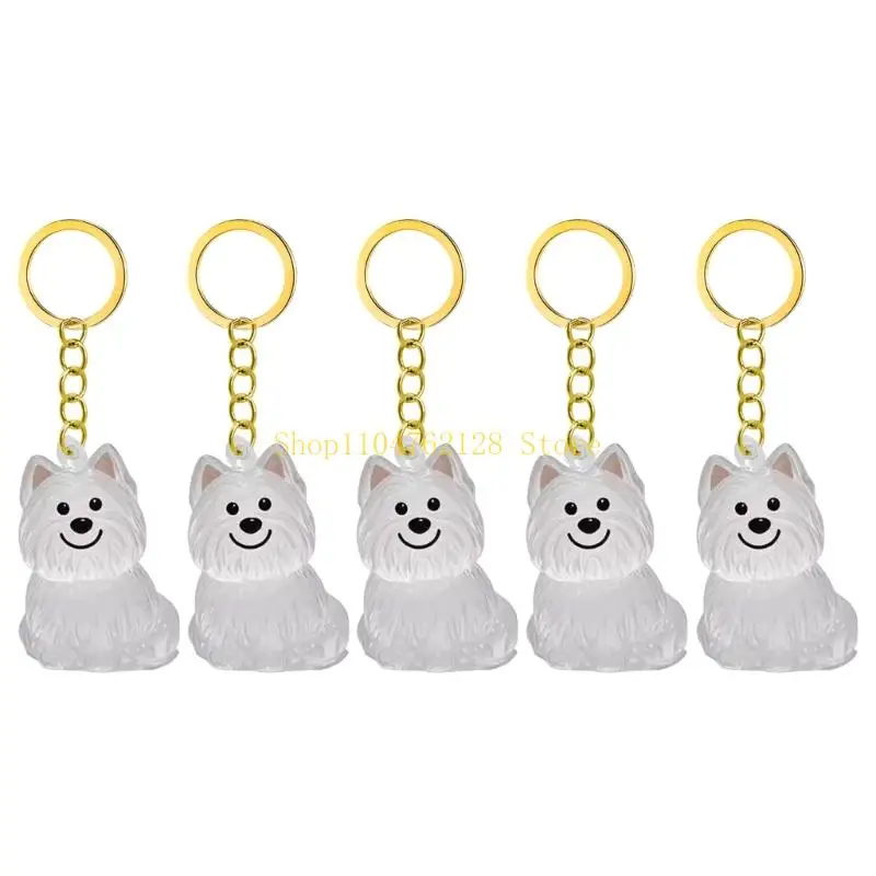2/3/4/5/10Pcs Pet Memory Keyring Furs Collection Box Pendants For Remembrances best sale