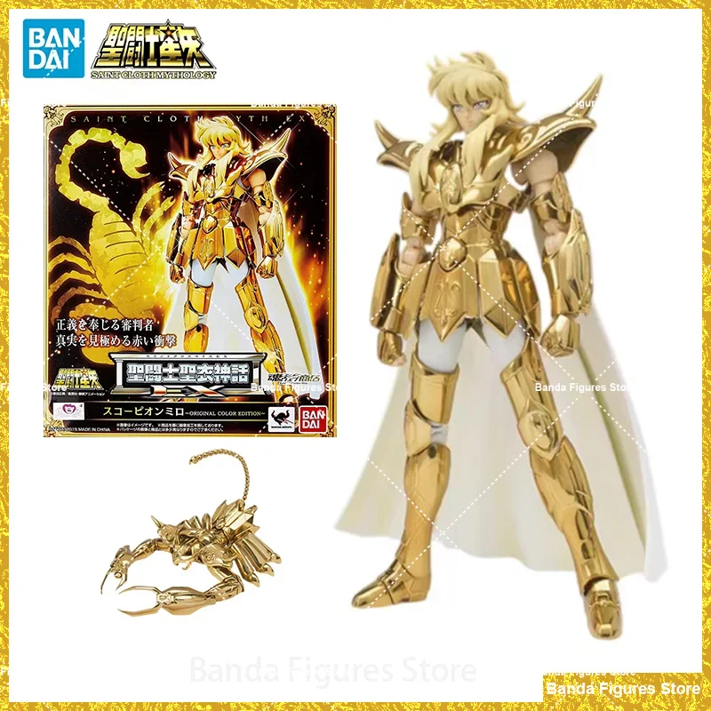 

Original Bandai Saint Seiya Cloth Myth Ex Tamashii Nations Scorpio Milo OCE In Stock Anime Action Collection Figures Model Toys