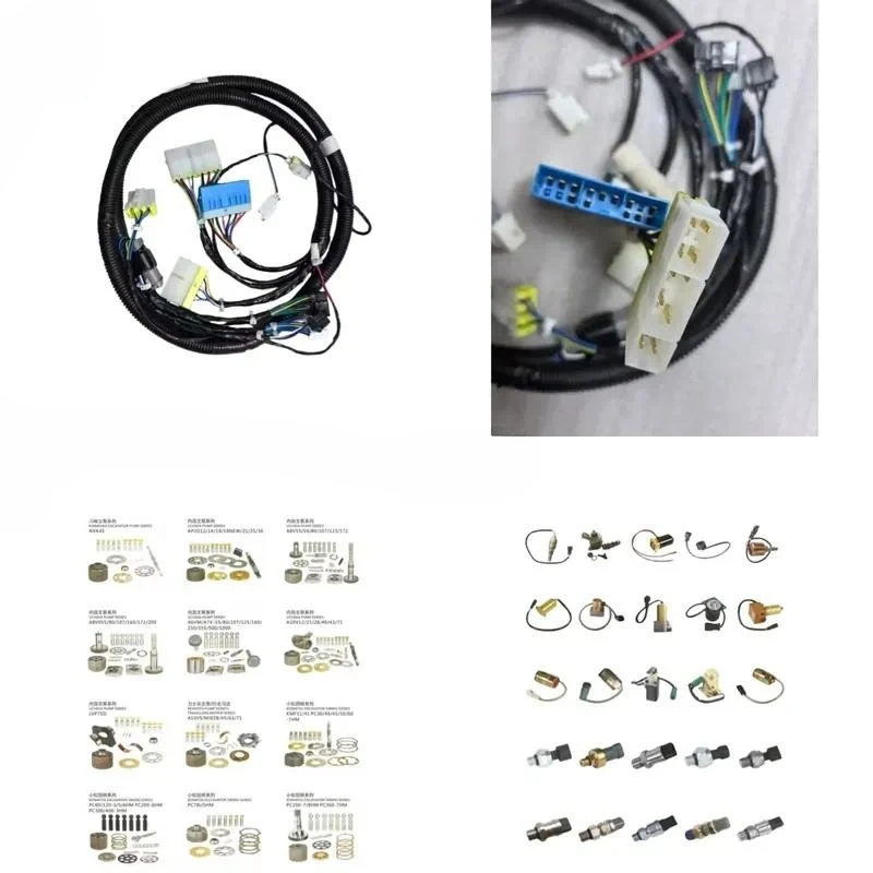 208-53-1292 0 Monitor Harness PC200-7 PC200LC-7 PC400-7 PC350-7 PC-7 Excavator Parts