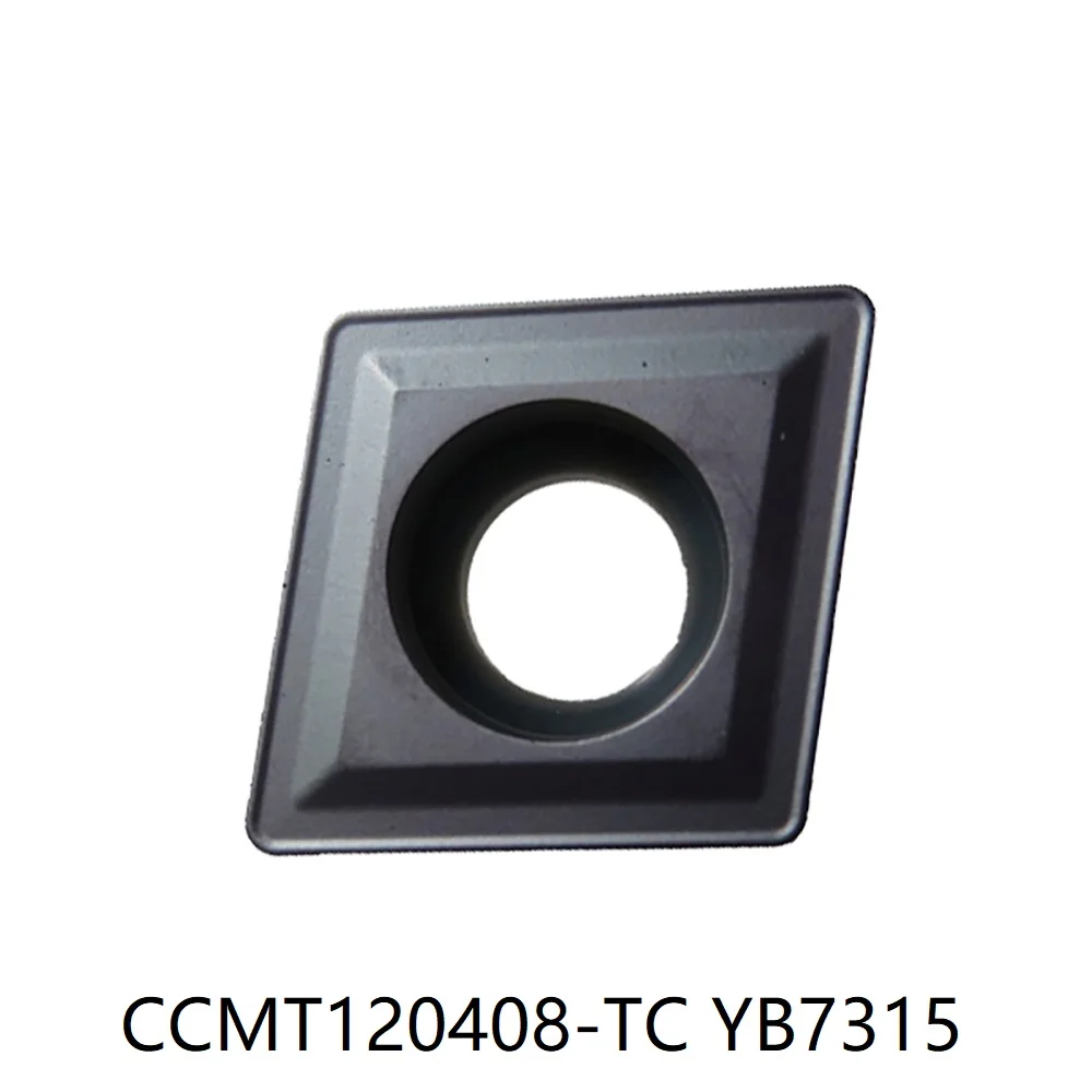 CCMT120408-TC YB7315 YBD152C ZCC Positive inserts General turning for processing cast iron CCMT 432 TC 10PCS/BOX