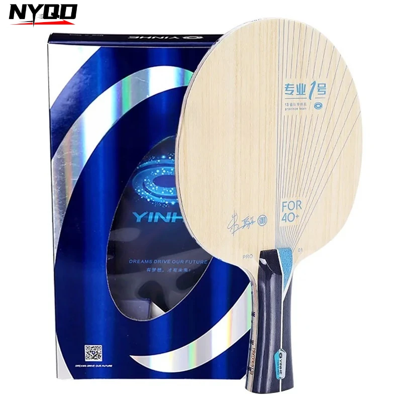

YINHE PRO 01 Table Tennis Blade Outer Blue ALC Fiber Ultra Offensive Ping Pong Blade with Original Packing Box