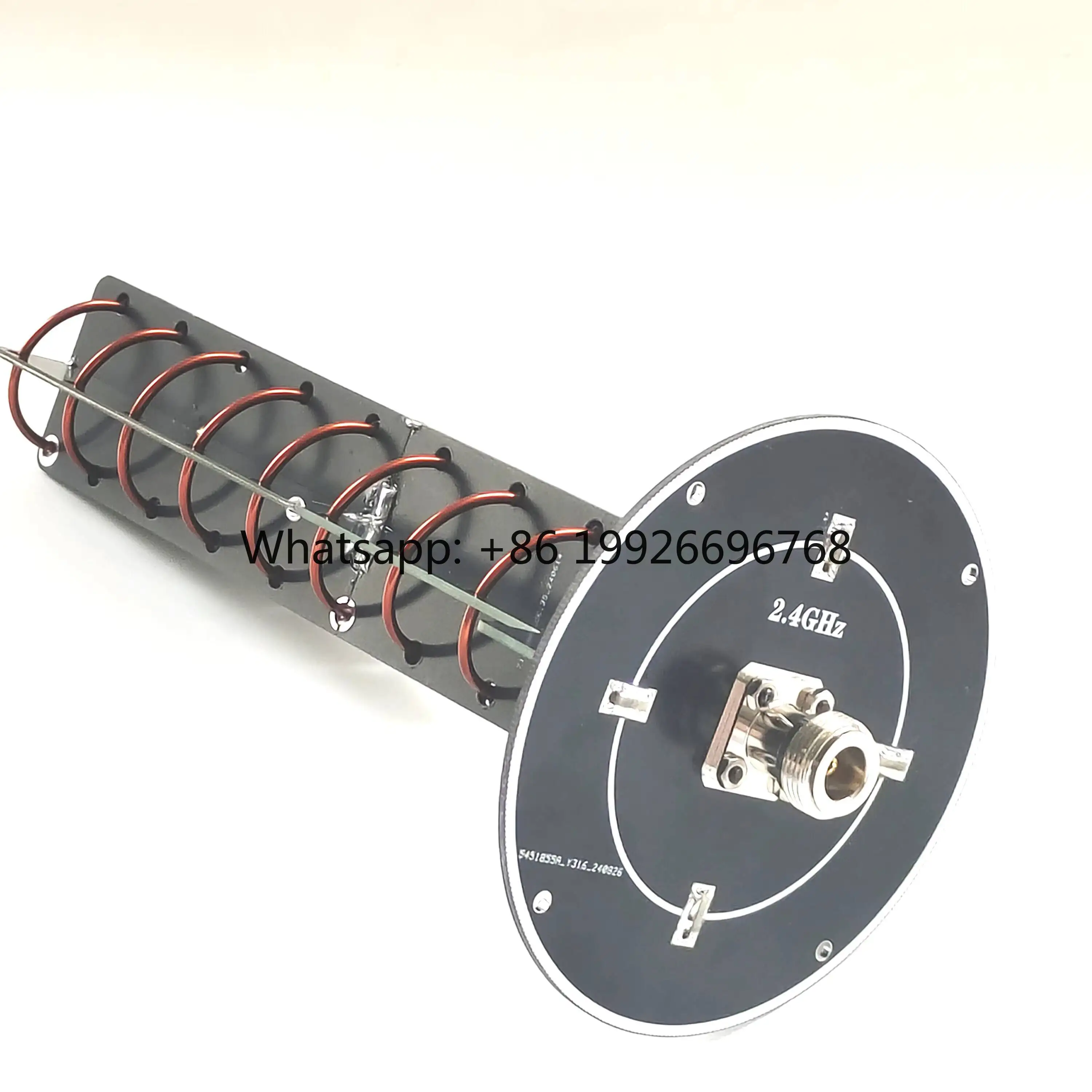 High-Gain 2.4GHz FPV Transmit Receive Antenna Left Right Circularly Polarized Directional Helical Spiral Communication Antenna