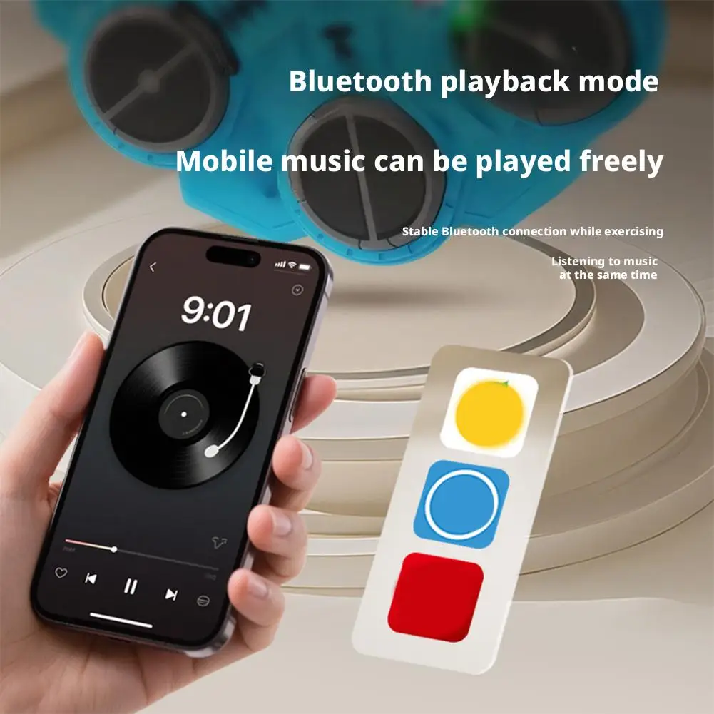 Picture 4: Smart Bluetooth Music Boxing Machine Home Wall Target Children's Strike Reaction Indoor Electronic Target Sanda Training Device