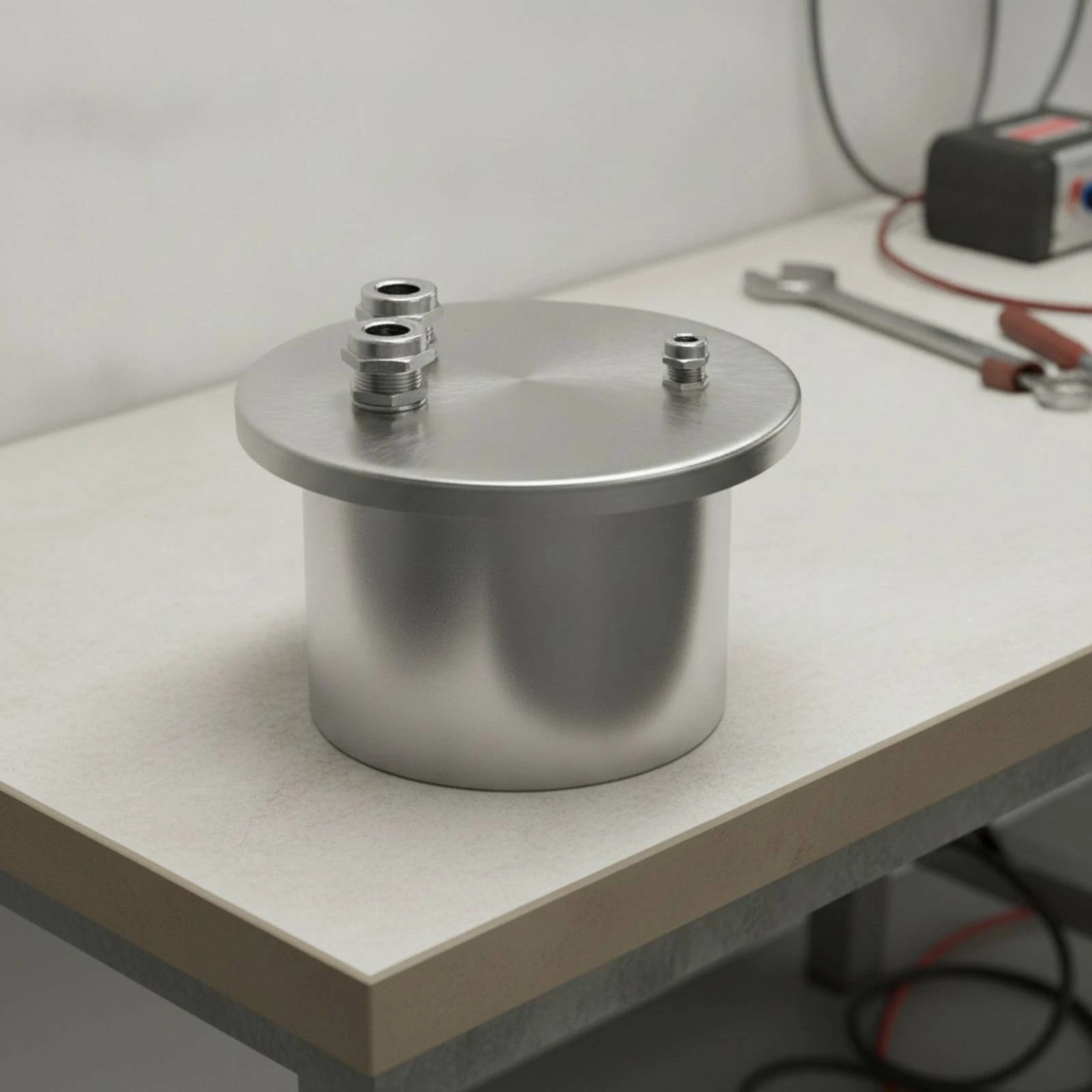 Underwater Transformer Housing IP68 Junction Box with Cable Glands Waterproof Junction Box with Ports Corrosion-Resistant