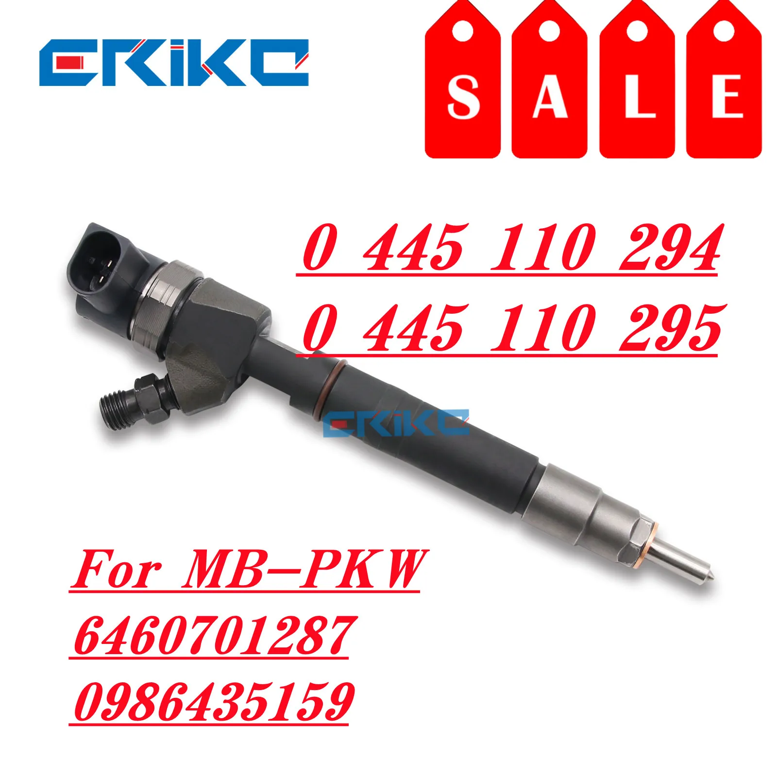 

0445110294 0445110295 0986435159 Fuel Injector Assembly 0 445 110 294 For MB-PKW 6460701287 0 445 110 295