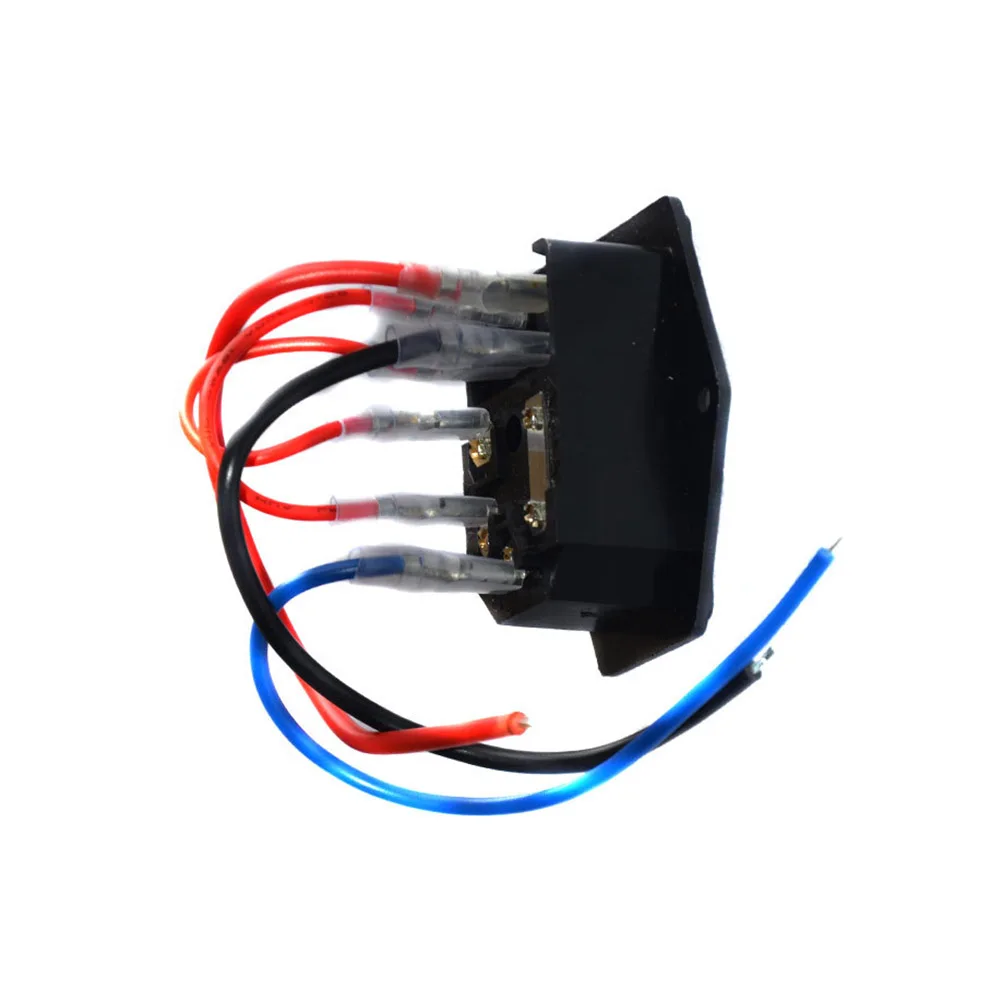 

3D Printer Power Outlet 10A 250V Fuse Switch Socket Red Triple Rocker Plug Universal Module U Type Easy Install Safe Conductive