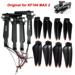 KF104 MAX 2 Obstacle Avoidance Drone Original Spare Part KF104 Motor Arm with Brushless Engine / Propeller Blade Part Accessory