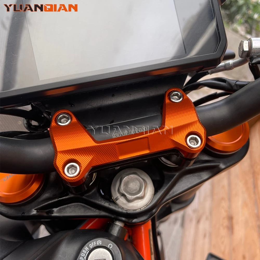 For KTM 125DUKE 250DUKE 250DUKE 390DUKE DUKE 125 200 250 390 2006 - 2026 Motorcycle Accessories Handlebar Risers Top Cover Clamp