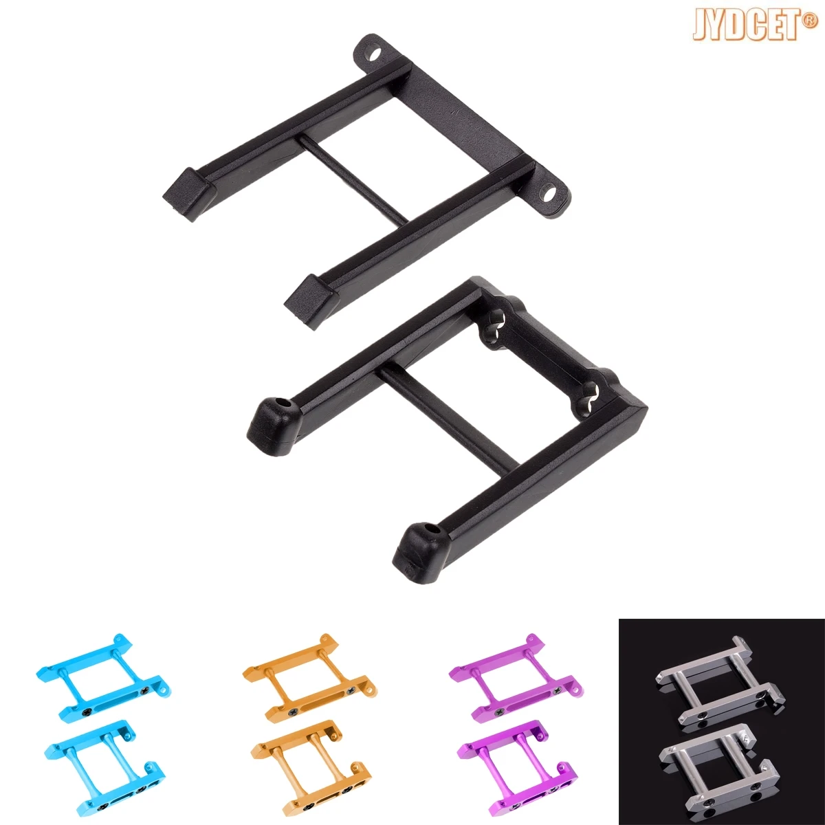 Plastic / Aluminum #08030 Front #08031 Rear Shock Tower Holder for RC 1/10 HSP Nitro 94108 94109 94110 94188