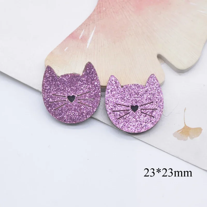 10Pcs Padded Kawaii Animals Cat Squirrel Rabbit Fox Applique for DIY Clothes Hat Shoes Sewing Patches Hair Clips Bow Accessories