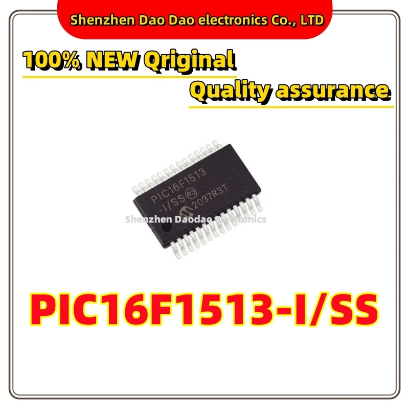 

5Pcs PIC16F1513-I/SS PIC16F1513 I SS IC Chip SSOP-28 microcontroller chip IC new original