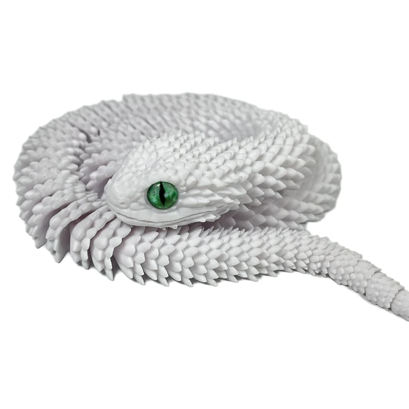 

X18A-3D Viper Multi-Joint Movable 3D Snake Flexible Articulated Figure Model Gift Gift 3D Gift