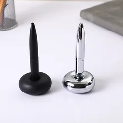 1Pc New Magnetic Levitation Metal Gel Pen Rollerball Ballpoint 1MM Signing Pens for Office Students Business Stationary Supplies