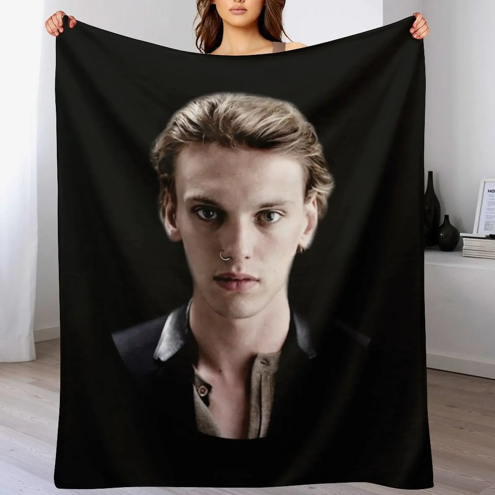 

jamie campbell bower Throw Blanket Sofa For Sofa Thin Soft Plush Plaid For Decorative Sofa Blankets