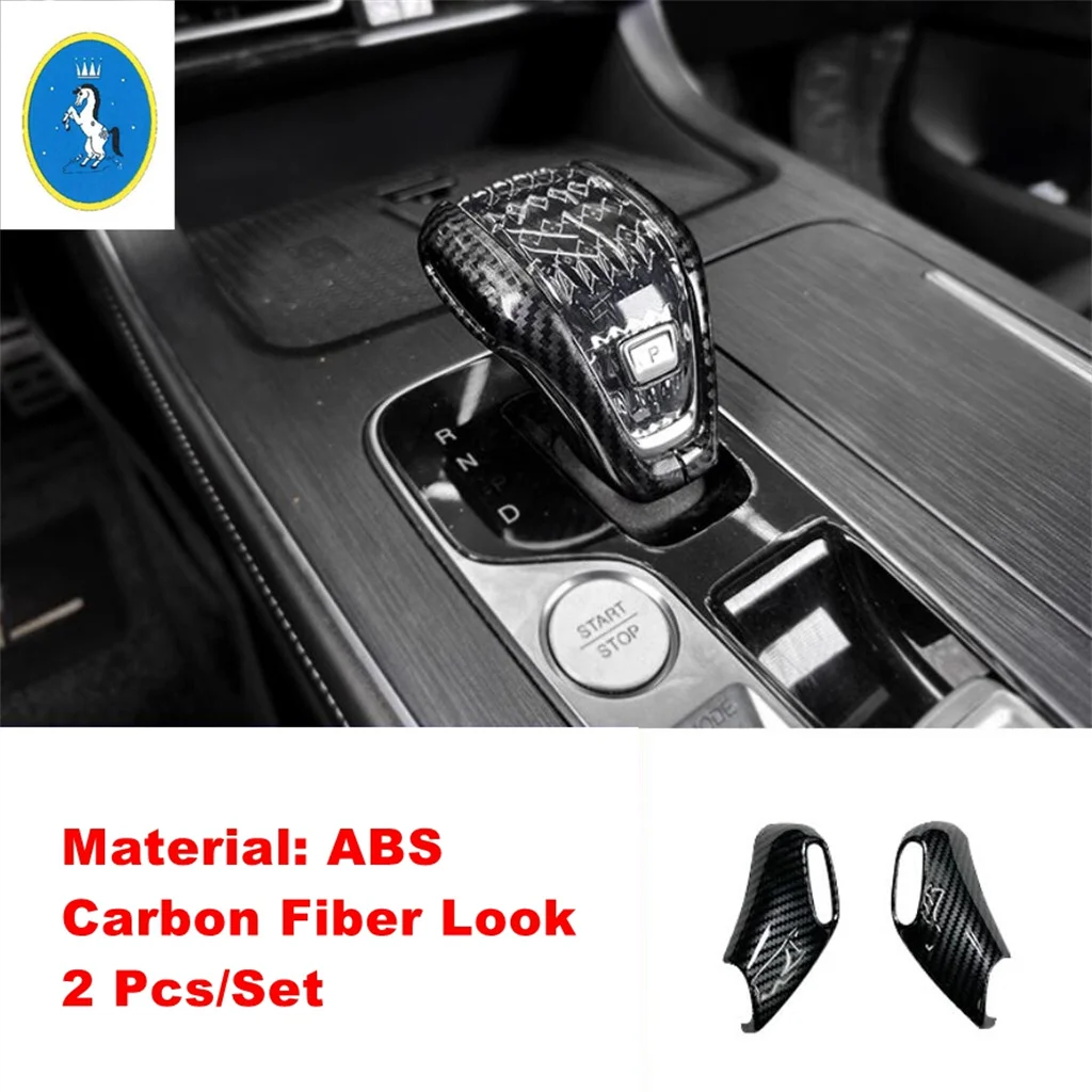 For Trumpchi GAC GS8 2022 2023 Car Accessory Transmission Gear Shift Shifter Knob Gear Head Handle Cover Trim Styling Interior