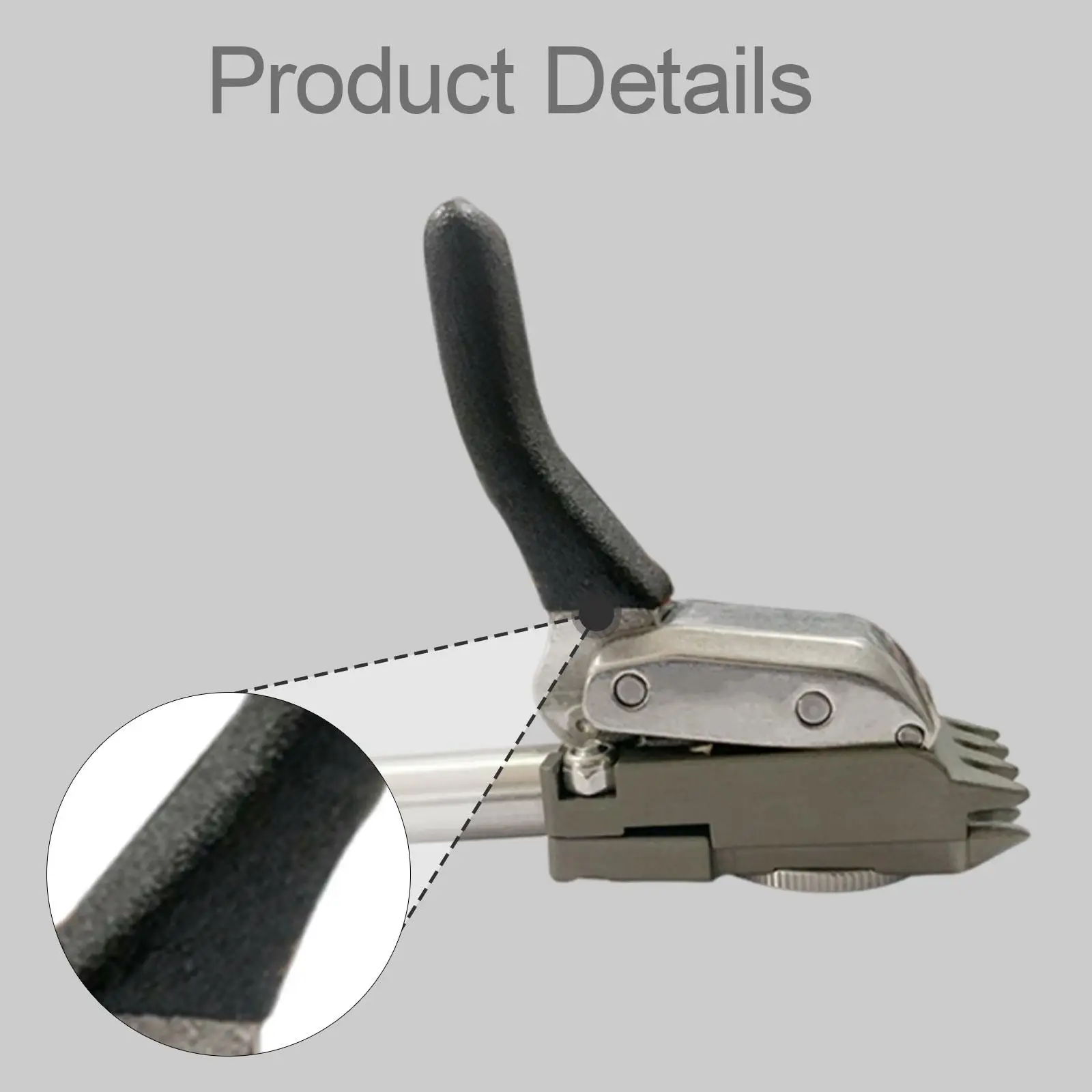 Wide Compatibility Tennis Stringing Clamp Anti Slip Secure Aluminium Tool for Electronic Tennis Stringing Machine Racket