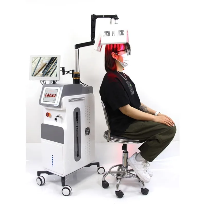 Scalp detection and physical therapy comprehensive instrument new hair generator head care and hair care salon