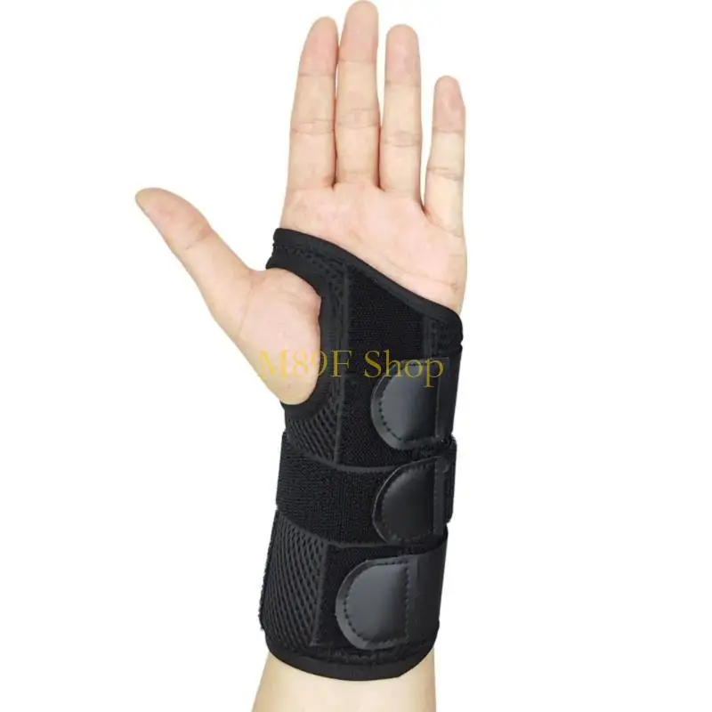 M89F Thin Wrist Tunnel Wrist Guard With Triplicate Belt Preoccupation Structure