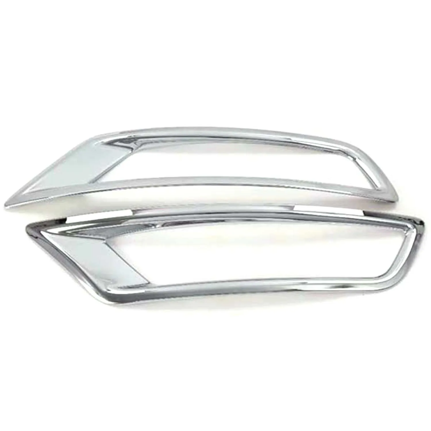 Car Chrome ABS Rear Reflector Fog Light Lamp Cover Trim Bezel Frame for Mazda CX-8 CX8 2018 2019