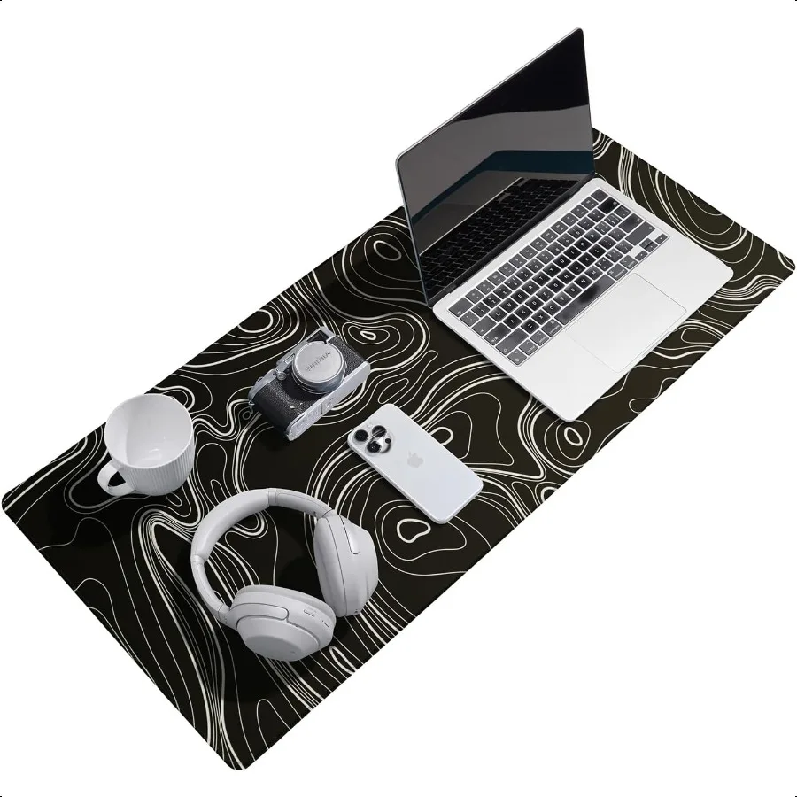 

Waterproof Large Gaming Mouse Pad with Durable Stitched Edges NonSlip Rubber Base Smooth Surface Mouse Mat Desk Pad for Home Of