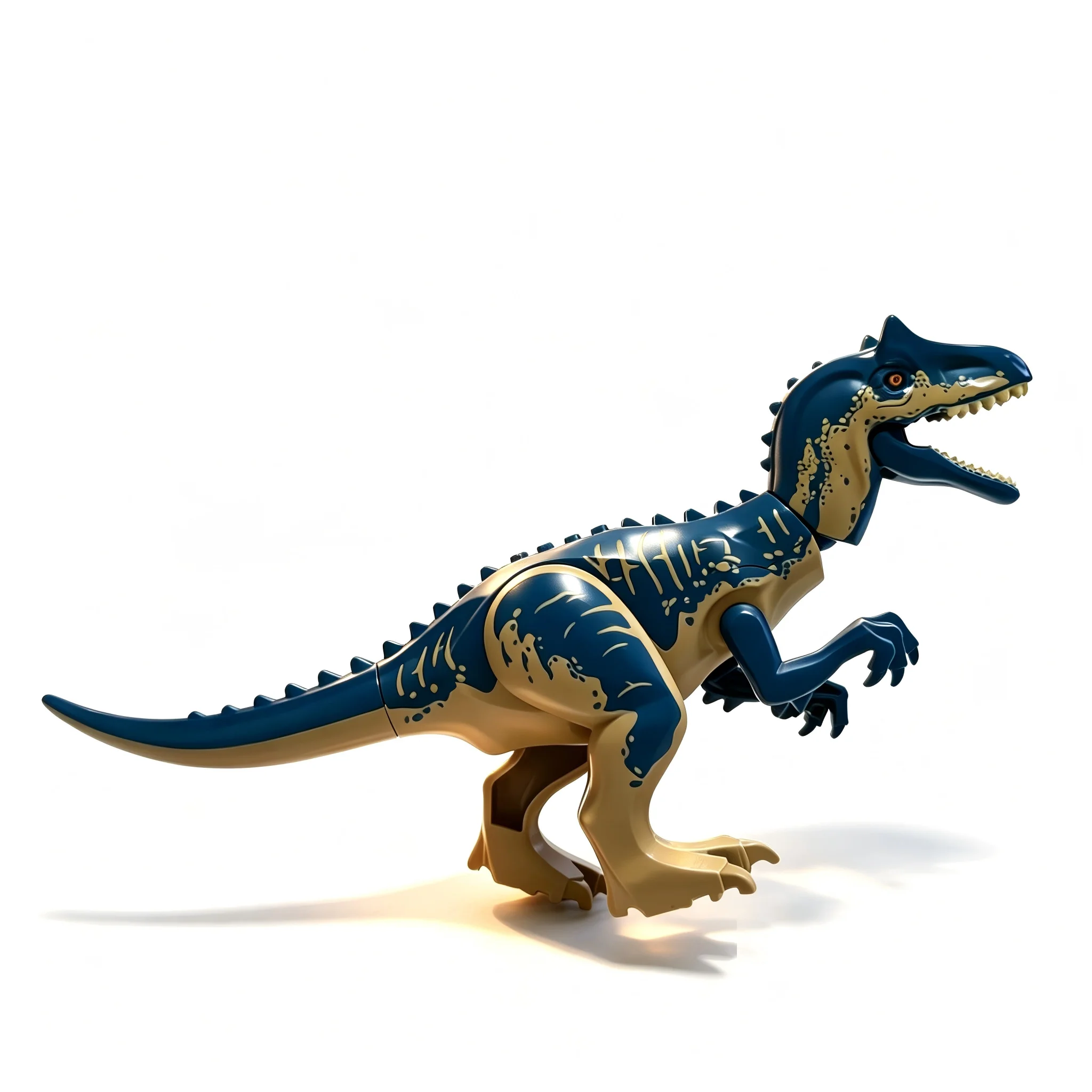 30CM Large Allosaurus Dinosaur Building Block Toy, Jurassic World Style Plastic Action Figure Model, Compatible with Major Brand - view 2