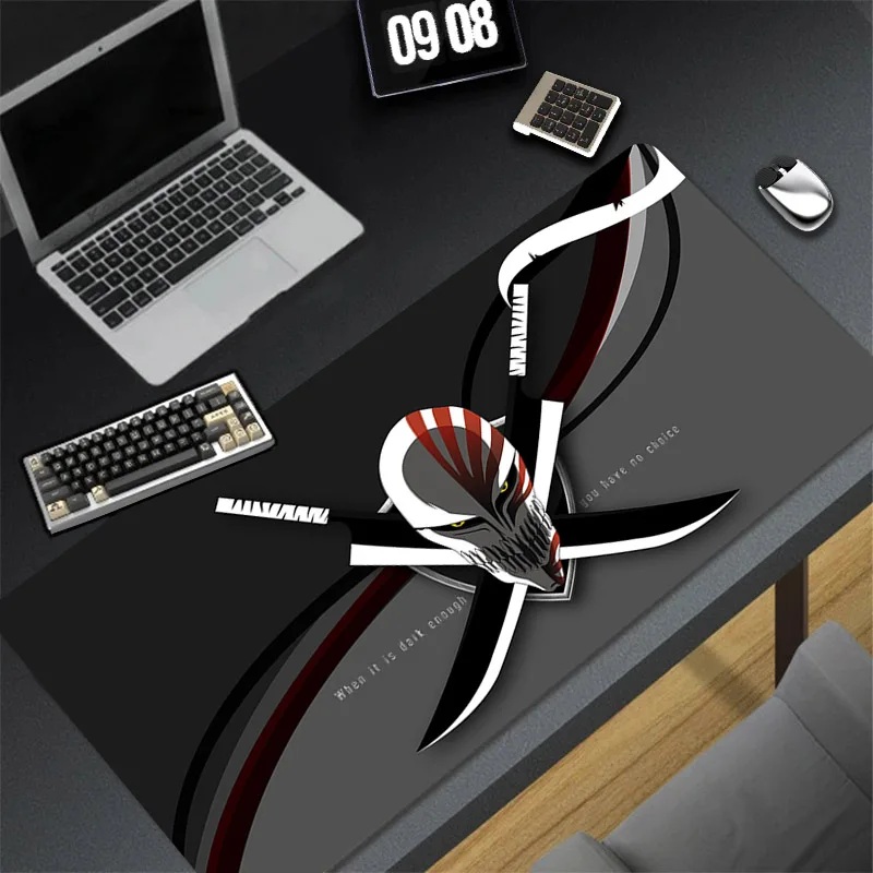 Anime Blach Mousepad Gaming Laptop Pads 90x40 Computer Accessories Large Table Mat Pc Extended Computer Mouse Pad Anime Deskmat