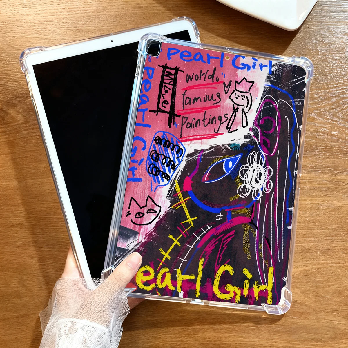 Fashion Painted Tablet Case For iPad Pro 12.9 13 11 inch 9.7 iPad 11 10.9 6 5 10.2 4 3 2 Air 13 11 2 1 Mini 7 6 5 4 3 2 Cover