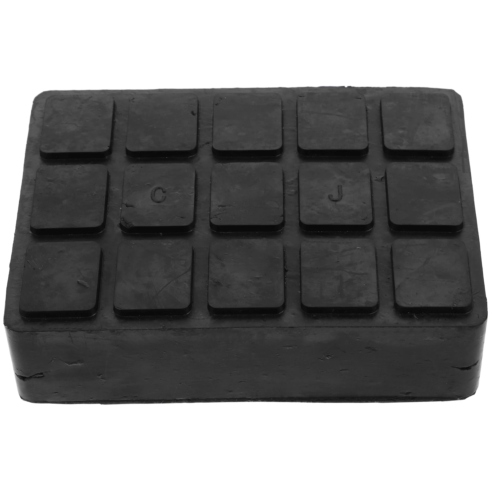 

Rubber Pad Blocks for Car Lift Jack Stands Thickened Height Durable Easy Installation Floor Shear Pads Rubber Mat Auto