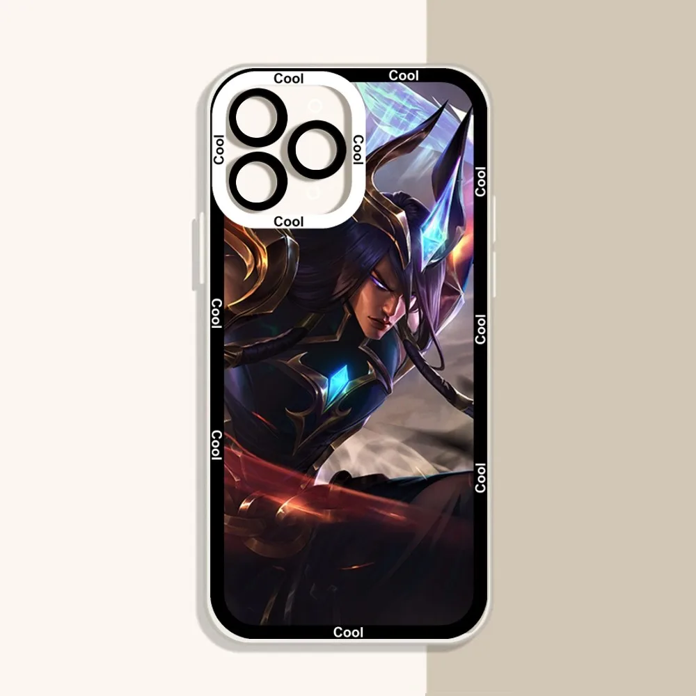 Game L-League Of L-Legends Phone Case For iPhone 12 11 13 14 Pro Max XR XS Max X SE2020 7 8 Plus Case