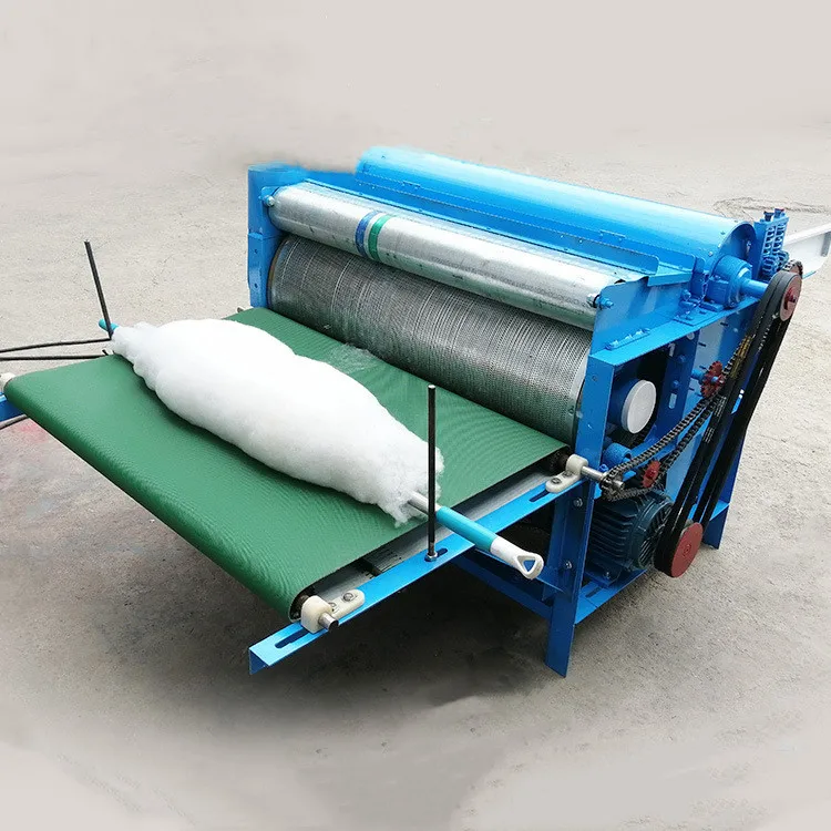 

Professional Mini Cotton Carding Machine Waste Cotton Sheep Wool Carding Processing Machine
