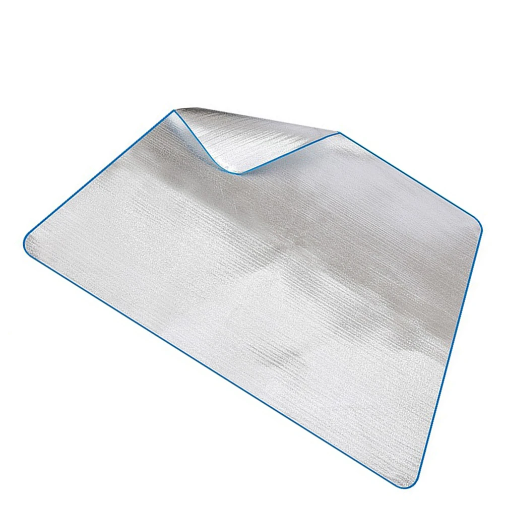 

Moisture-proof Picnic Mat Double Sided Aluminum Film Cushion Outdoor Camping EVA Material Lightweight Portable Practical Use