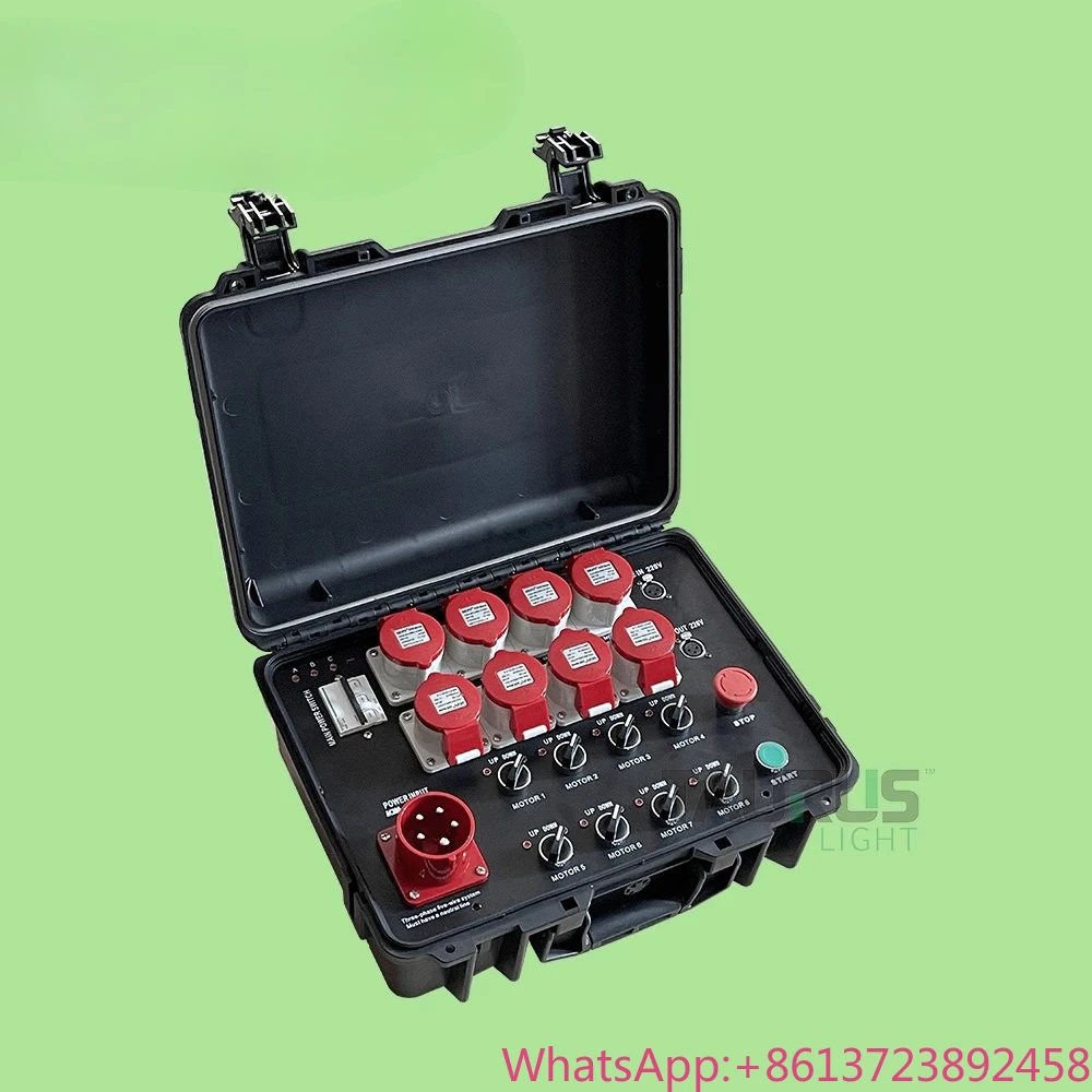 

8 Channels Stage Truss Lifting System Electric Hoist Controller