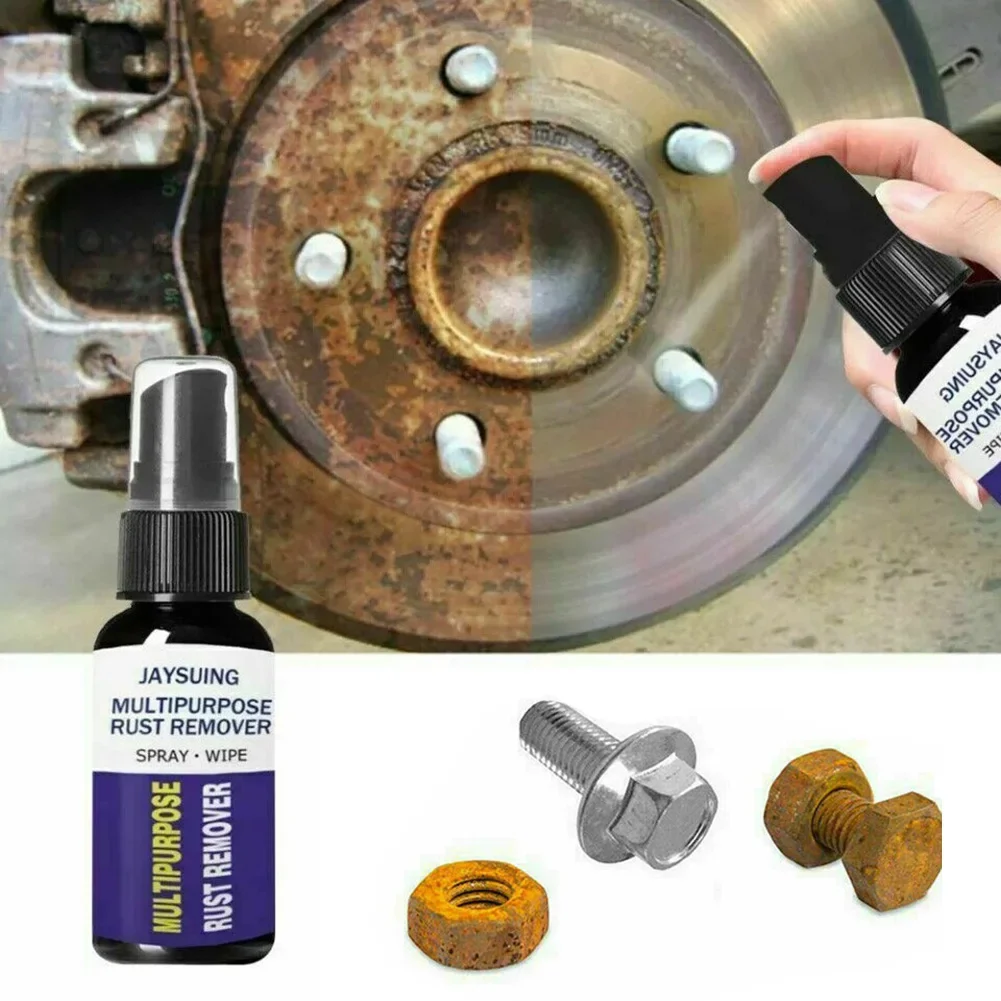 Car Anti-Rust Remover Inhibitor Maintenance Derusting Spray Cleaner Rust Remover Wheel Hub Polishing And Refurbishing Agent