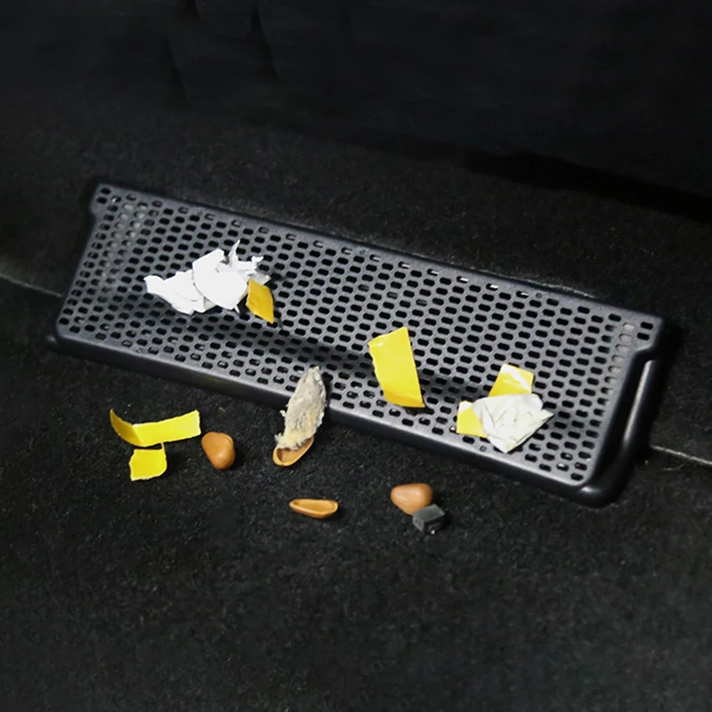For Tesla Model Y 2021 2022 2023 Car Rear Seat Under Air Vent Duct Outlet Cover Shell Accessories