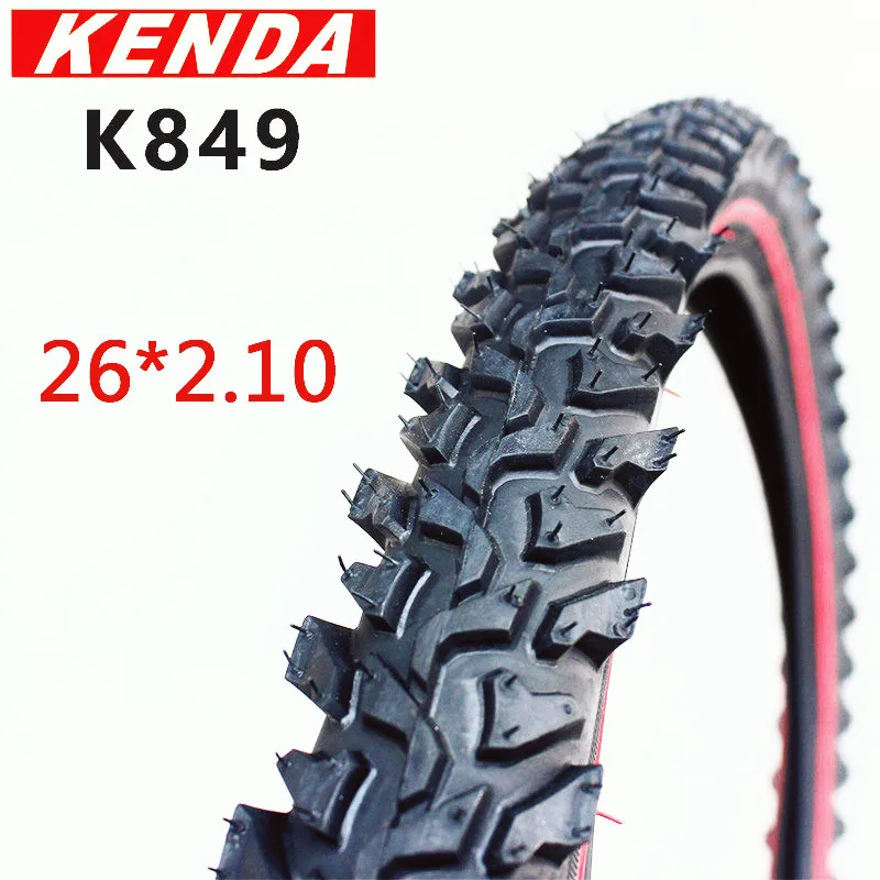 KENDA Bicycle Tire 24 26 24*1.95 26*1.95 26*2.1 Red Edge MTB Mountain Bike Tires 26 Pneu Cross-country All Terrain Big Tread