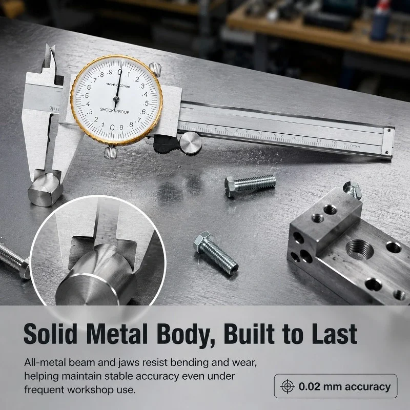 Kaliper Dial 0.02mm Presisi Ti - Digital Caliper 150Mm Stainless Steel ulasan dan harga