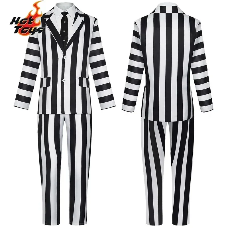 ألعاب ساخنة فيلم بيتل عصير الجهنمية ماستر كوس زي ليديا فستان الزفاف الأحمر تأثيري هالوين النساء الرجال أداء زي